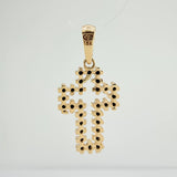 Dije Cruz Silueta 2.3gr / 2.9cm / Oro Amarillo 18K &