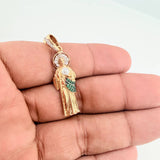 Dije San Judas Tadeo 4.3gr / 4cm / Tres Oros 18K &