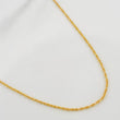 Cadena Lazo 1.15gr / 60cm / 1mm Oro Amarillo +3 18K $