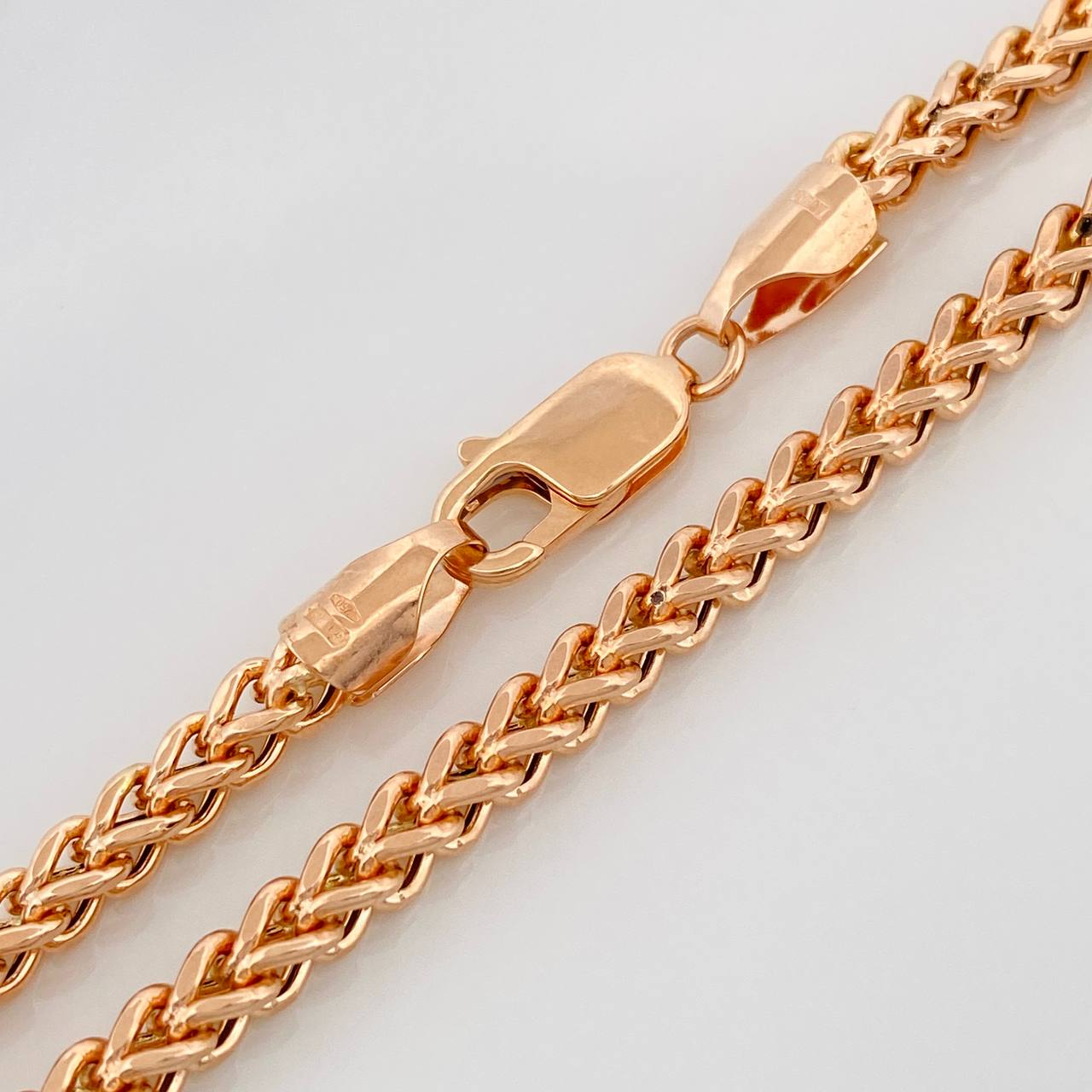 Cadena Franco Especial 17.35gr / 63cm / 3.3mm Oro Rosa +3 18K $