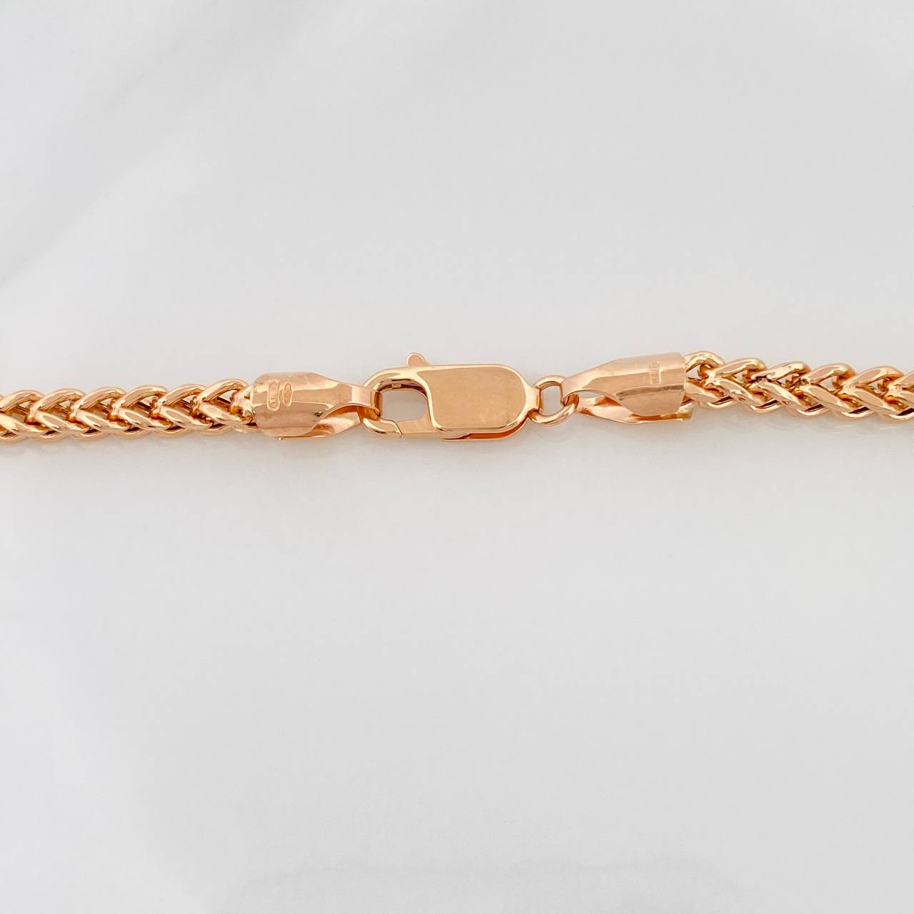 Cadena Franco Especial 17.35gr / 63cm / 3.3mm Oro Rosa +3 18K $