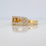 Anillo MSK 3.45gr / T6 / Oro Amarillo 18K %