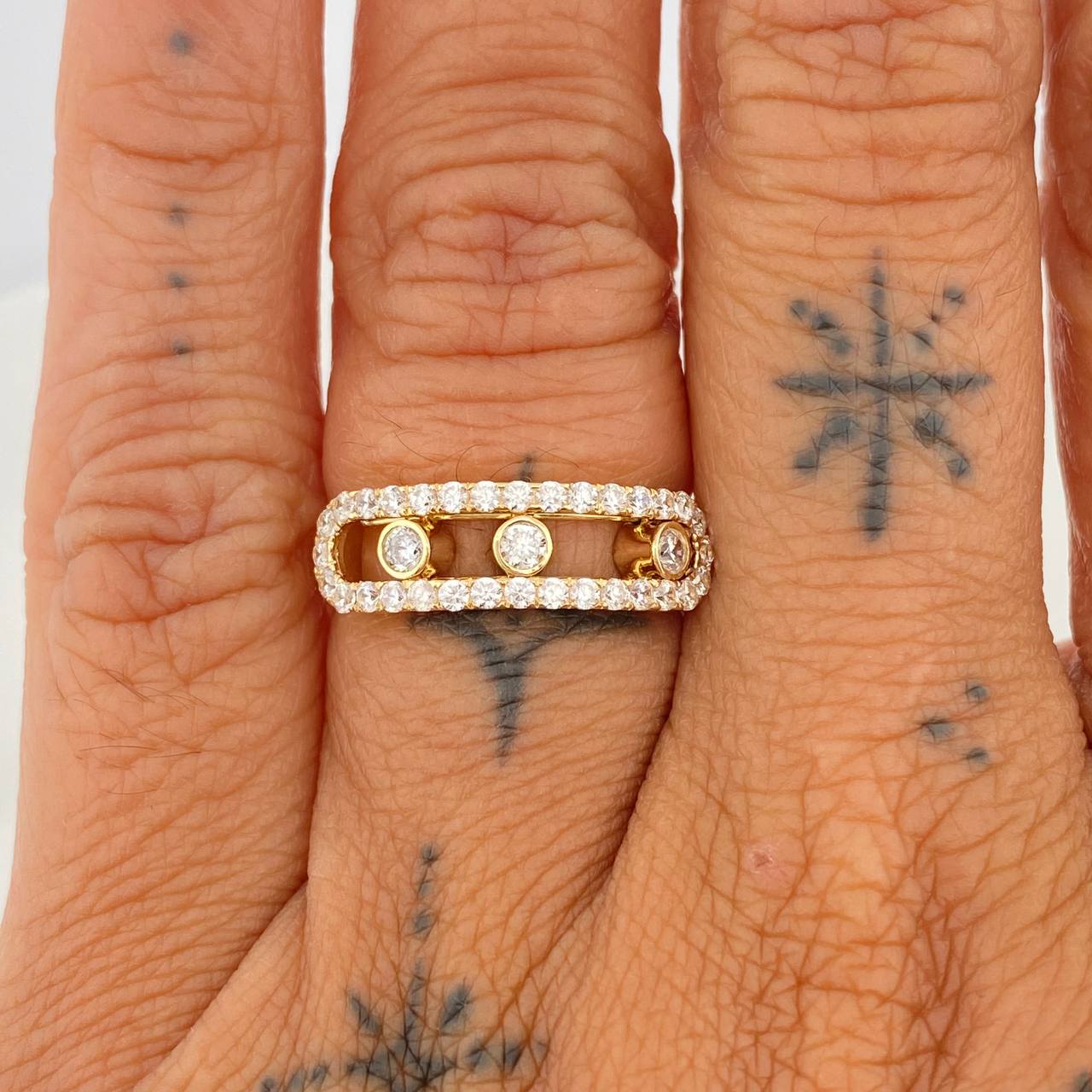 Anillo MSK 3.45gr / T6 / Oro Amarillo 18K %