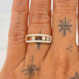 Anillo Msk 3.5gr / T6 3/4 / Oro Amarillo 18K
