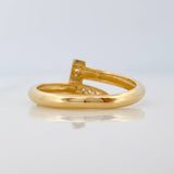 Anillo Clavo 2.05gr / T6 1/2 / Oro Amarillo 18K %