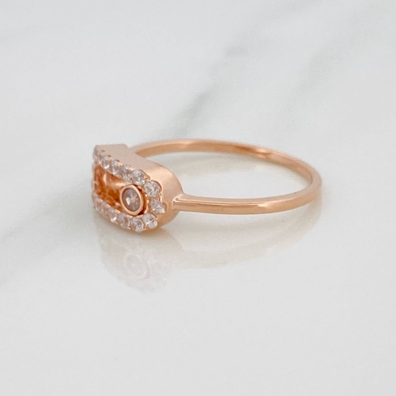 Anillo MSK 2.25gr / T7 / Oro Rosa 18K %