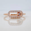 Anillo Msk 2gr / T6 3/4 / Oro Rosa 18K &