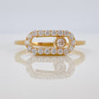 Anillo MSK 2.35gr / T6 1/2 / Oro Amarillo 18K %