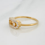 Anillo MSK 2.35gr / T6 1/2 / Oro Amarillo 18K %