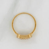 Anillo MSK 2.35gr / T6 1/2 / Oro Amarillo 18K %