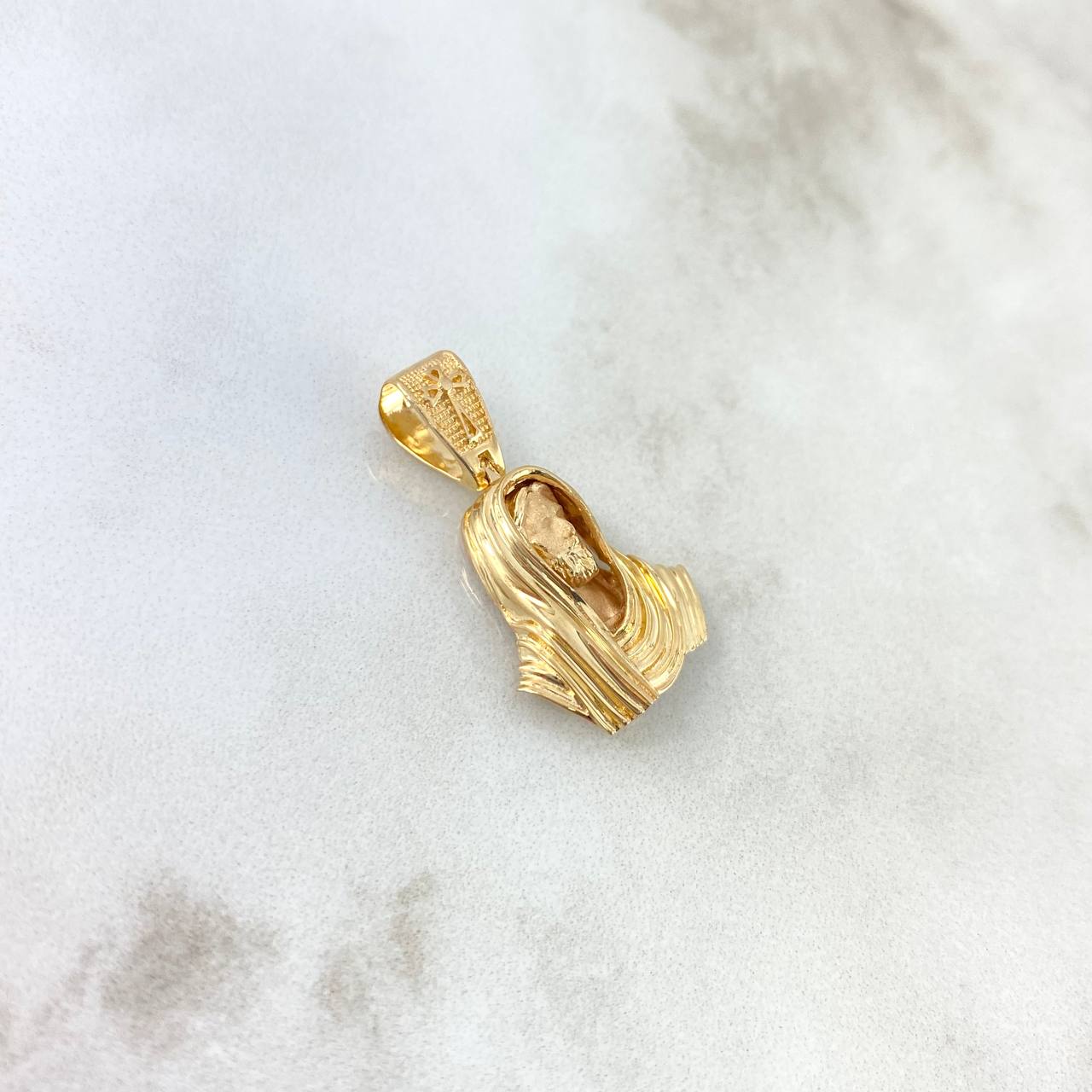 Dije Rostro de Cristo 3.45gr / 2.7cm / Oro Amarillo
