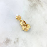 Dije Rostro de Cristo 3.45gr / 2.7cm / Oro Amarillo