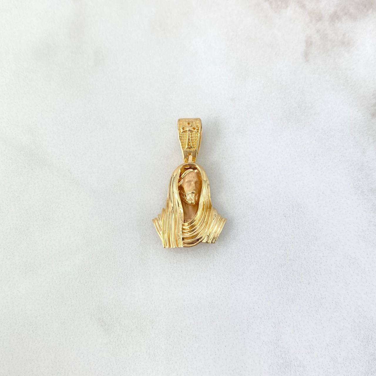 Dije Rostro de Cristo 3.45gr / 2.7cm / Oro Amarillo