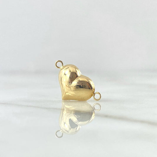 Herraje Corazon 0.8gr / 1.9cm / Troquelado Oro Amarillo 18K ©