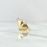 Herraje Corazon 0.8gr / 1.9cm / Troquelado Oro Amarillo 18K ©