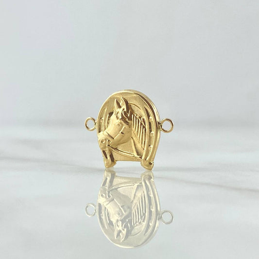 Herraje Herradura Caballo 0.65 g / 1.6 cm Oro Amarillo 18K