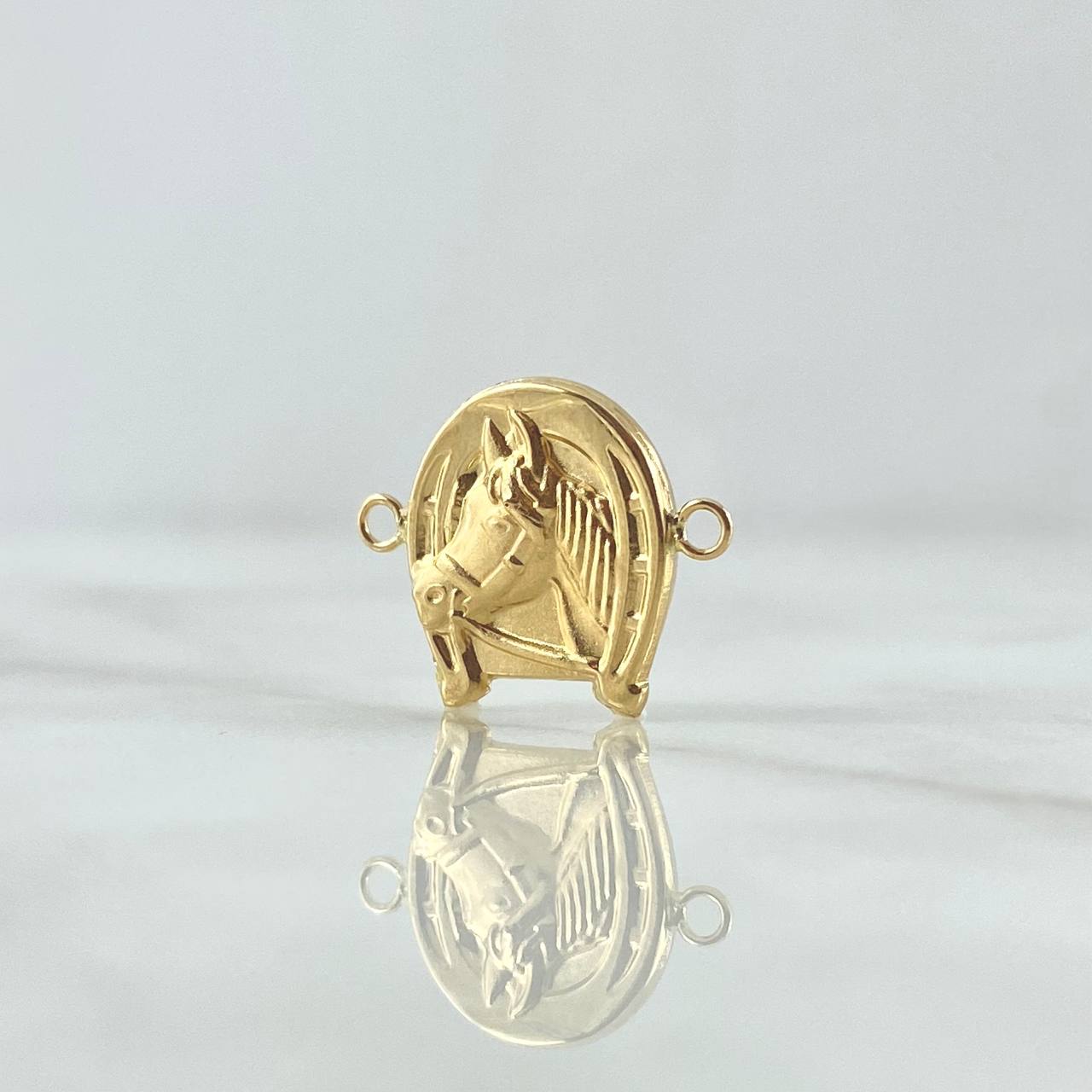 Herraje Herradura Caballo 0.85gr / 1.7cm / Oro 18K