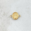 Herraje Virgen Milagrosa 0.45gr / 1.3cm / Ovalo Oro Amarillo 18K *
