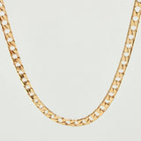 Cadena Panzer 30.85gr / 75cm / 5mm Oro Amarillo +1 18K ©