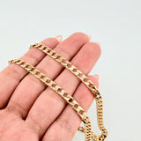 Cadena Panzer 30.85gr / 75cm / 5mm Oro Amarillo +1 18K ©