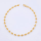Pulso Gc Diamantado 2.65gr / 19cm / 3.4mm Oro Amarillo 18K ©