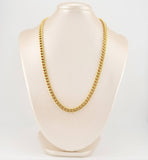 Cadena Cubana 11.45gr / 50cm / 6mm Oro Amarillo +1 18K *