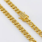 Cadena Cubana 12.15gr / 60cm / 6mm Oro Amarillo +1 18K *