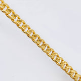 Cadena Cubana 13.85gr / 60cm / 4.5mm Oro Amarillo +1 18K