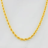 Cadena Lazo 4.15g / 45cm / 2.7mm Oro Amarillo 18K