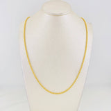 Cadena Lazo 4.15g / 45cm / 2.7mm Oro Amarillo 18K