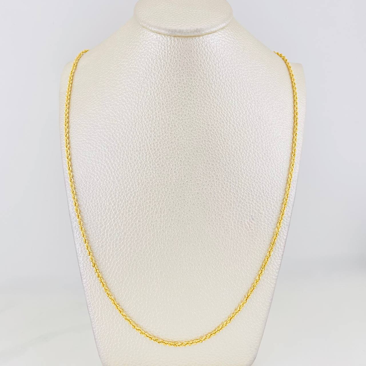 Cadena Lazo 3.55g / 60cm / 2.2mm Oro Amarillo 18K