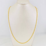 Cadena Lazo 3.75g / 60cm / 2.2mm Oro Amarillo 18K
