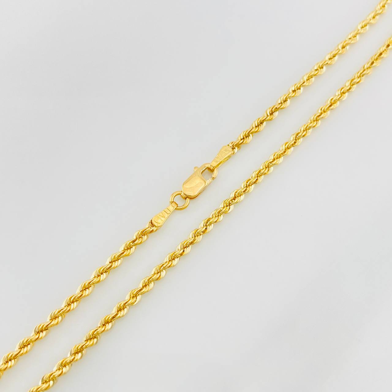 Cadena Lazo 3.55g / 60cm / 2.2mm Oro Amarillo 18K