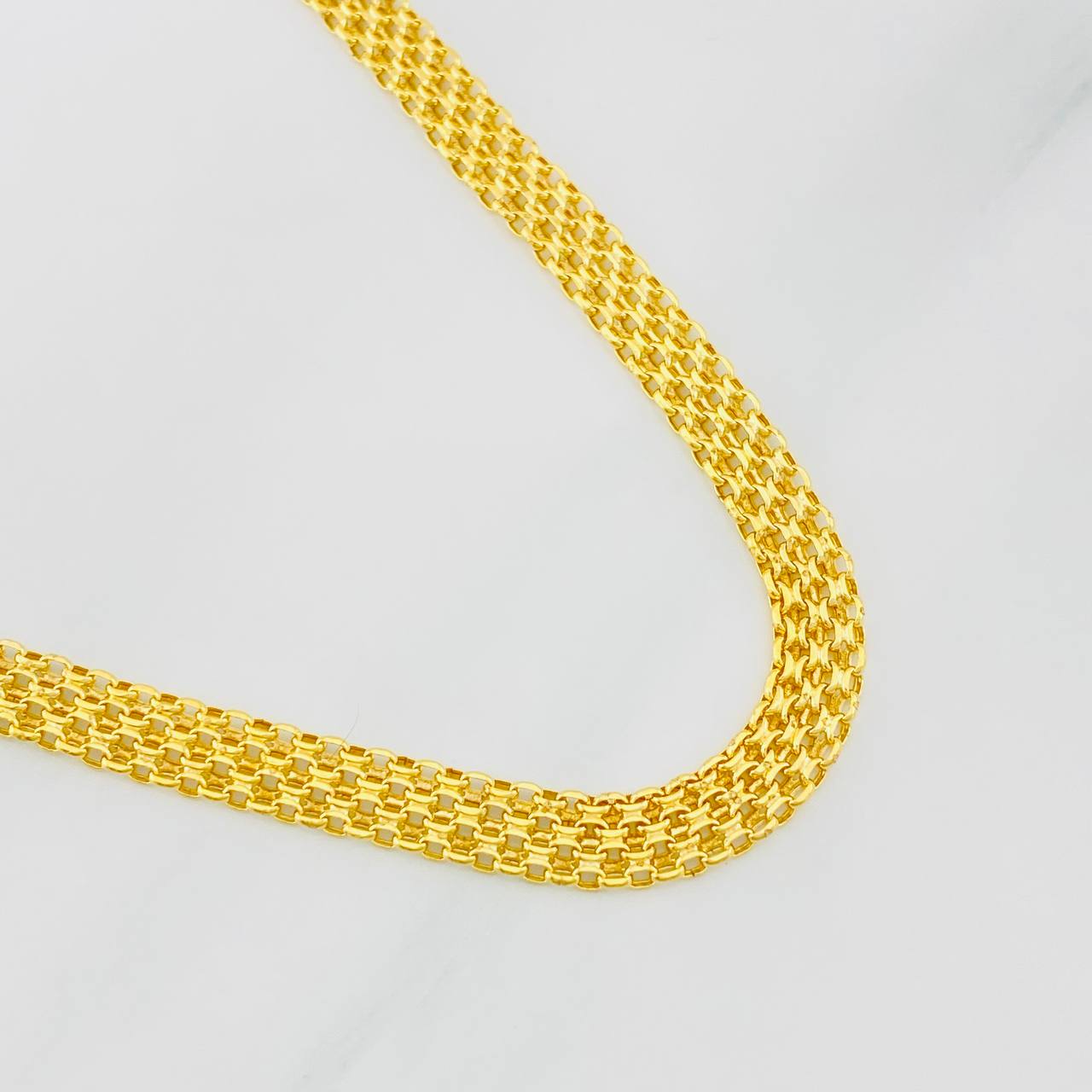 Cadena China 8.25g / 60cm / 5.3mm Oro Amarillo 18K