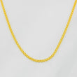 Cadena China 1.55g / 45cm / 1mm Oro Amarillo 18K