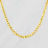 Cadena Escalera Volga 2.75g / 50cm / 2.7mm Oro Amarillo 18K