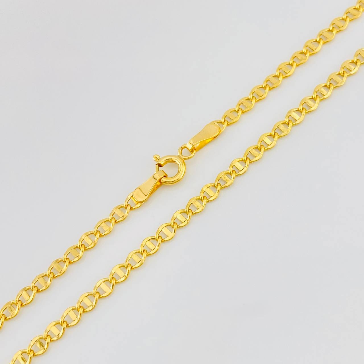 Cadena Escalera Volga 3.2g / 60cm / 2.75mm Oro Amarillo 18K
