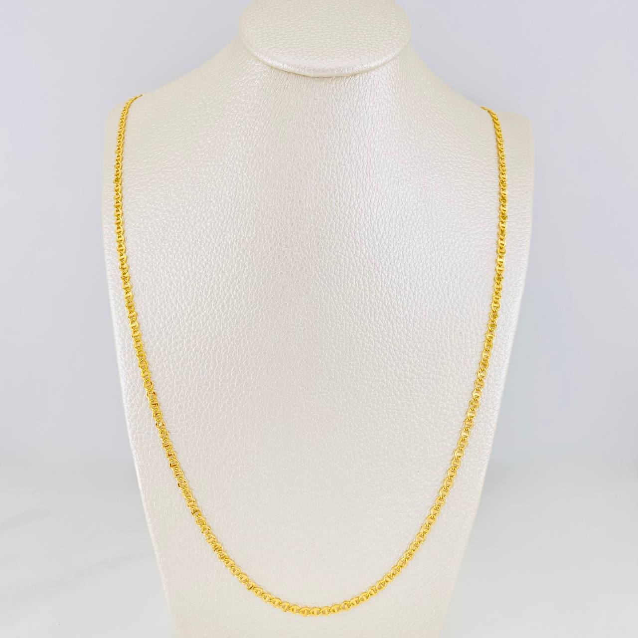 Cadena Escalera Volga 3.25g / 60cm / 2.8mm Oro Amarillo 18K