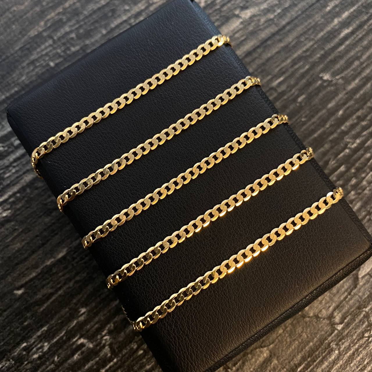 Cadena Cubana 10.65gr / 60cm / 2.7mm Oro Amarillo +0