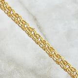 Pulso Garibaldi Puntos Especiales 11.55gr / 20cm-6mm Oro Amarillo +3 ©