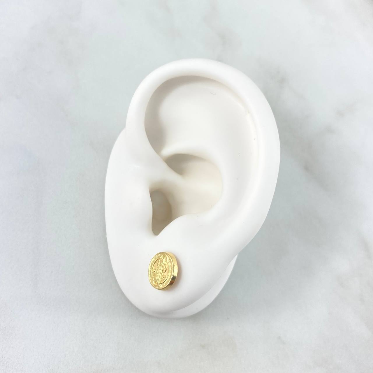 Topos San Benito 0.75gr / 8.2mm Oro Amarillo 18K ©