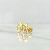Topos San Miguel Arcángel 1.1gr / 1.5cm-Oro Amarillo