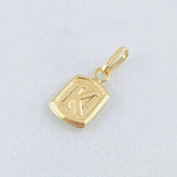 Dije Letra K 0.3gr / 1.5cm / Oro Amarillo 18K