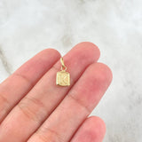 Dije Letra K 0.35gr / 1.5cm / Oro Amarillo 18K