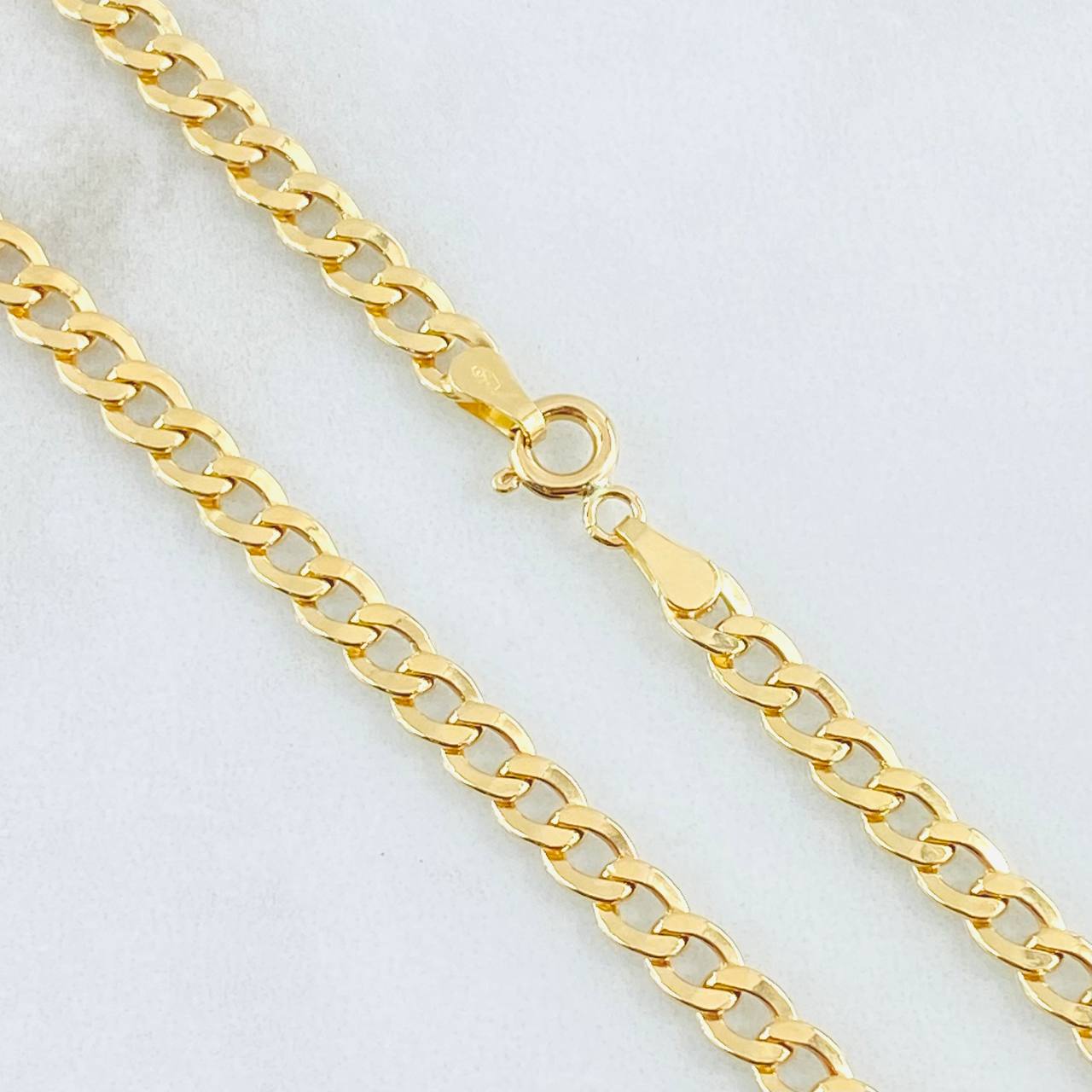 Cadena Cubana 6.95gr / 60cm / Oro Amarillo +1 18K