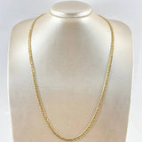 Cadena Cubana 6.95gr / 60cm / Oro Amarillo +1 18K