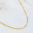 Cadena Cubana 3.55gr / 50cm / 2.3mm Oro Amarillo +1 18K
