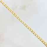 Cadena Cubana 1.65g / 50cm / 1.7mm Oro Amarillo 18K
