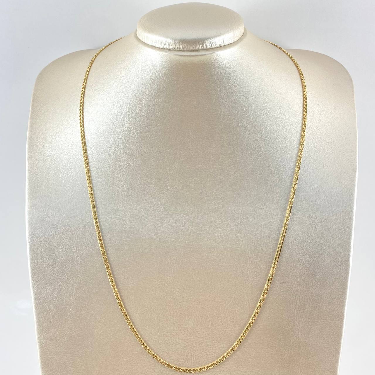 Cadena Cubana 3.05gr / 60cm / Oro Amarillo +1 18K