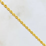 Cadena Lazo 3.65g / 40cm / 2.75mm Oro Amarillo 18K